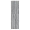 Armoire apothicaire sonoma gris 30x41x144,5cm bois d'ingénierie