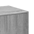Armoire apothicaire sonoma gris 30x41x144,5cm bois d'ingénierie