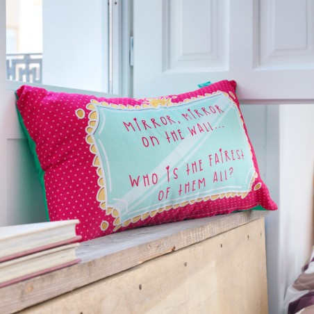 Housse de coussin HappyFriday Mr Fox Mirror Mirror Multicouleur 50 x 3