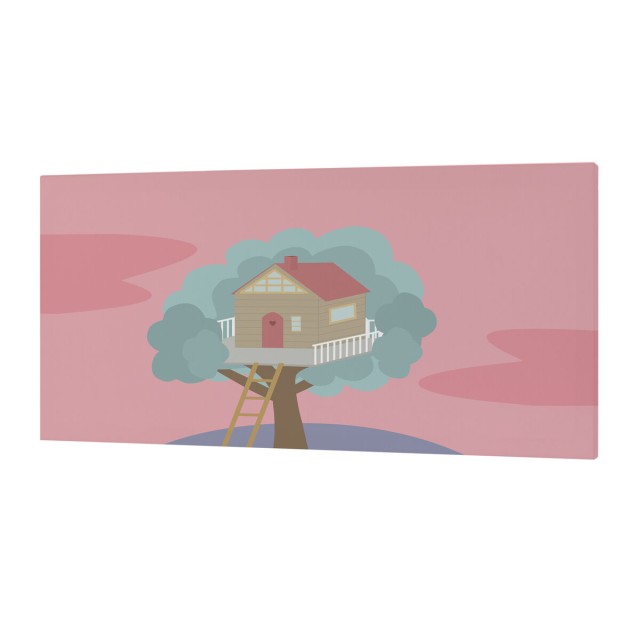 Tela HappyFriday Happynois Moon dream Multicolore 27 x 54 cm