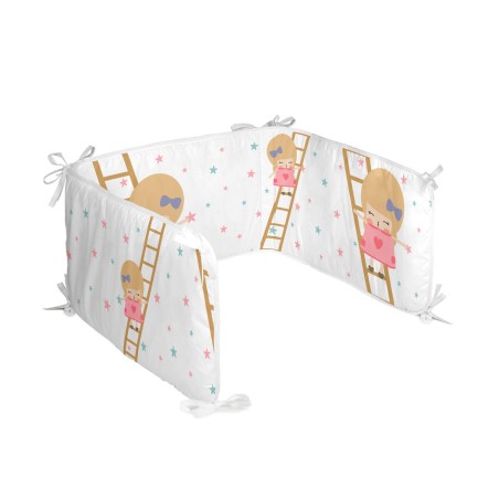 Protection du berceau HappyFriday Happynois Moon dream Multicouleur 21