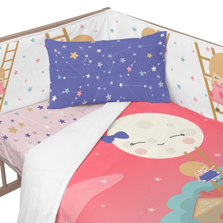 Paracolpi per culla HappyFriday Happynois Moon dream Multicolore 210 x