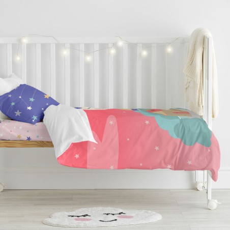 Parure de couette HappyFriday Happynois Moon Dream Multicouleur Lit de