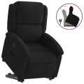Fauteuil inclinable Noir Velours