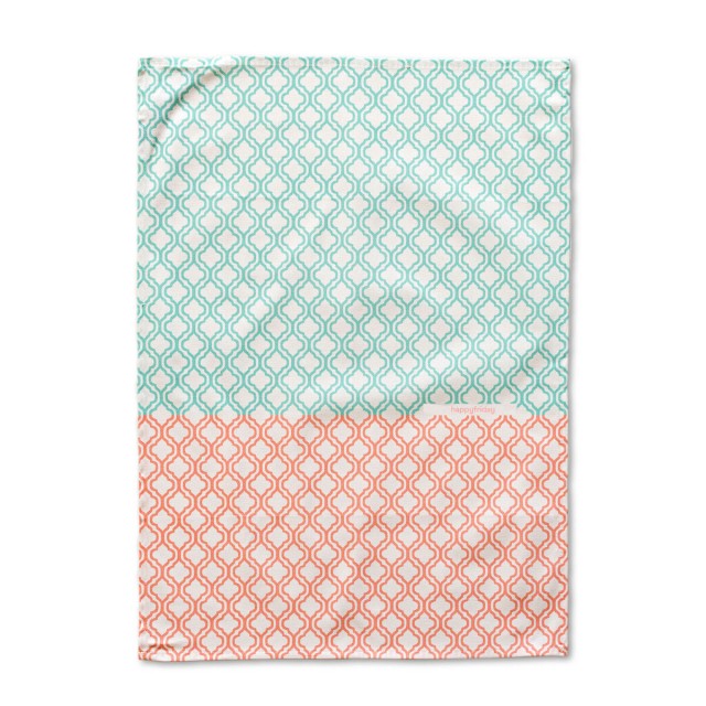 Keukendoek HappyFriday Chinoiserie Multicolour 70 x 50 cm (2 Stuks)