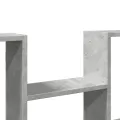 Étagère murale gris béton 99x15x60 cm bois d'ingénierie