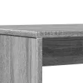 Ensemble table à manger et bancs 3 pcs bois d'ingénierie