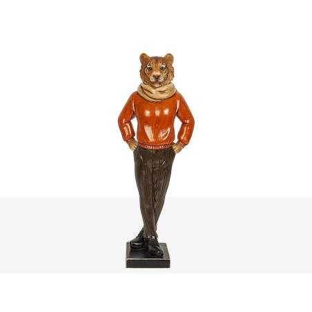 Decorative Figure Romimex Red Tiger