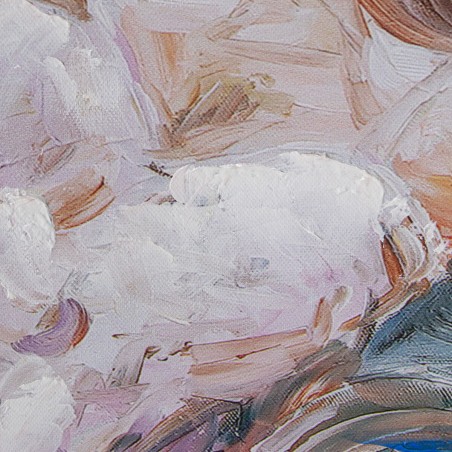 Canvas Alexandra House Living Hout 80 x 120 x 3 cm Ballerina