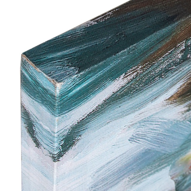 Tela Alexandra House Living Legno 80 x 120 x 3 cm Ballerina