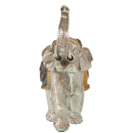 Decorative Figure Alexandra House Living Silver Elephant