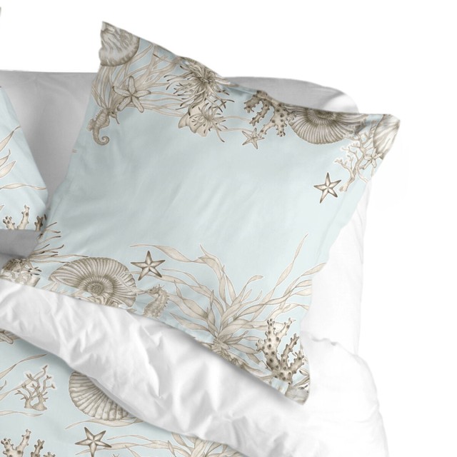 Kussensloop HappyFriday Multicolour 60 x 60 cm Koraal