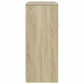 Armoire de salle de bain Chêne sonoma 60x33x80 cm Aggloméré