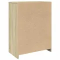 Armoire de salle de bain Chêne sonoma 60x33x80 cm Aggloméré