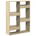 Bibliothèque chêne sonoma 100x33x135 cm bois d'ingénierie