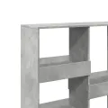 Bibliothèque/Séparateur de pièce gris béton 100x33x115 cm