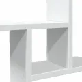 Étagères murales 2 pcs blanc 38x12x38 cm bois d'ingénierie