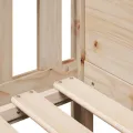 Cadre de lit enfants avec tiroirs sans matelas 90x190 cm bois