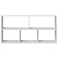 Étagère murale blanc 100x25x50 cm bois d'ingénierie