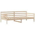 Lit de jour avec tiroirs sans matelas 90x200 cm bois massif