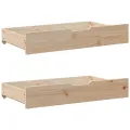 Cadre de lit sans matelas 120x200 cm bois de pin massif