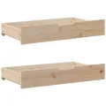 Cadre de lit sans matelas 140x200 cm bois massif de pin