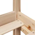 Cadre de lit sans matelas 140x200 cm bois massif de pin