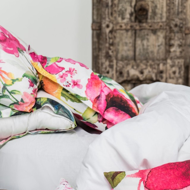 Fodera per cuscino HappyFriday Cassia Multicolore 60 x 60 cm