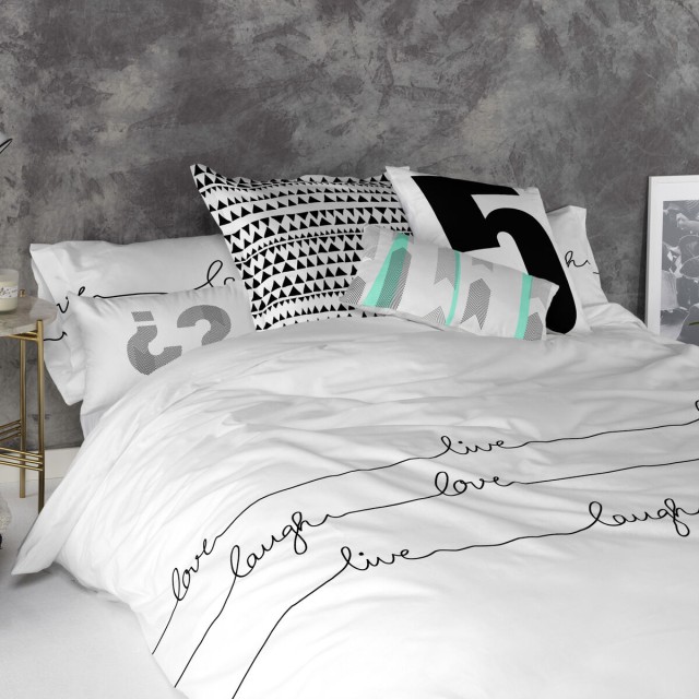 Juego de fundas de almohada HappyFriday Live Multicolor 50 x 75 cm 15