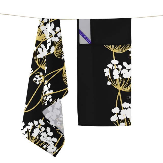 Ensemble de Chiffons HappyFriday Golden sprouts Multicouleur 70 x 50 c