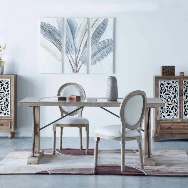 Tappeto Alexandra House Living Marrone Beige 170 x 3 x 120 cm Rettango