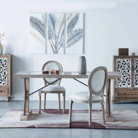 Tappeto Alexandra House Living Marrone Beige 170 x 3 x 120 cm Rettango