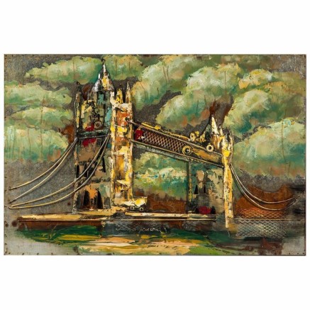 Schilderij Alexandra House Living Metaal 80 x 5 x 120 cm