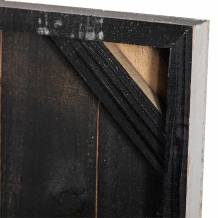 Quadro Alexandra House Living Legno Metallo 100 x 5 x 100 cm 2