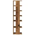 Armoires à chaussures 2 pcs vieux bois bois d'ingénierie