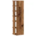 Armoires à chaussures 2 pcs vieux bois bois d'ingénierie