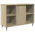 Armoire salle de bain chêne sonoma 80x33x60cm bois d'ingénierie