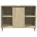 Armoire salle de bain chêne sonoma 80x33x60cm bois d'ingénierie