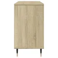 Armoire salle de bain chêne sonoma 80x33x60cm bois d'ingénierie