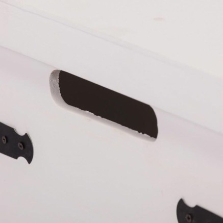 Boîtes de rangement Alexandra House Living Blanc Bois MDF 2 Pièces 2