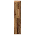 Étagère séparatrice de pièce vieux bois 69,5x29x137,5 cm