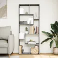 Étagère séparatrice de pièce sonoma gris 67x25x161,5 cm