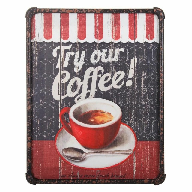 Bild 3D Alexandra House Living Canvas-Stoff Metall Papier Holz MDF