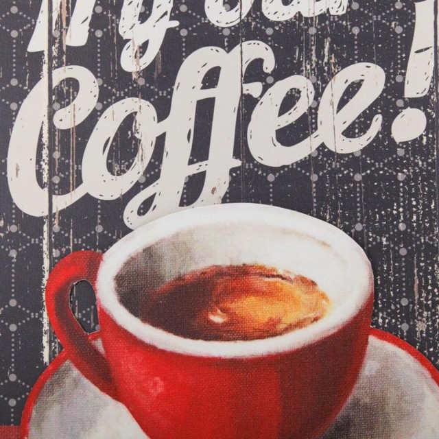 Painting 3D Alexandra House Living Canvas Metal Paper MDF Wood