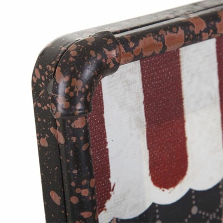 Cadre 3D Alexandra House Living Toile Métal Papier Bois MDF