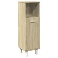 Armoire de salle de bain chêne sonoma 30,5x30x95 cm