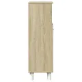 Armoire de salle de bain chêne sonoma 30,5x30x95 cm