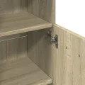 Armoire de salle de bain chêne sonoma 30,5x30x95 cm
