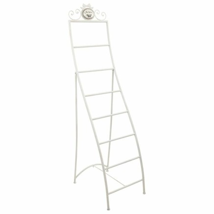 Free-Standing Towel Rack Alexandra House Living White Iron 51 x 148 x