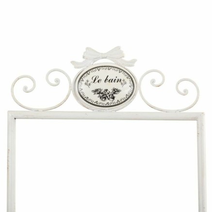 Free-Standing Towel Rack Alexandra House Living White Iron 51 x 148 x 2